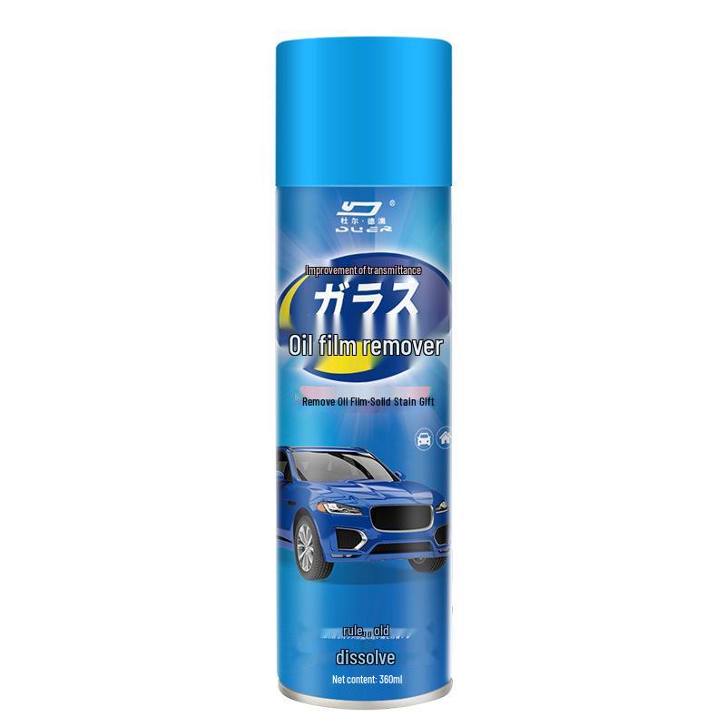 Crystal Clear Oil Film Cleaner: Say Goodbye to Glare with Powerful Car Window Decontamination