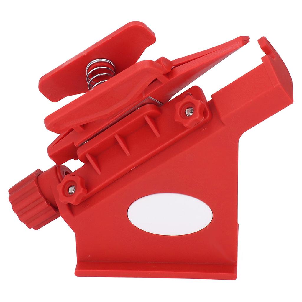 Adjustable Fletching Jig ABS Magnetic Straight Helix Fletching Jig with Clamps for Archery Arrow Red