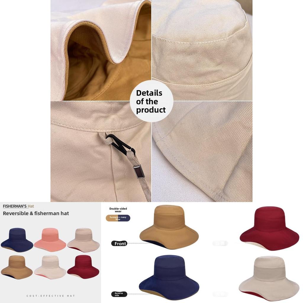 Womens Cotton Sun Hat With Large Brim For Sunblock And Outdoor Fashion