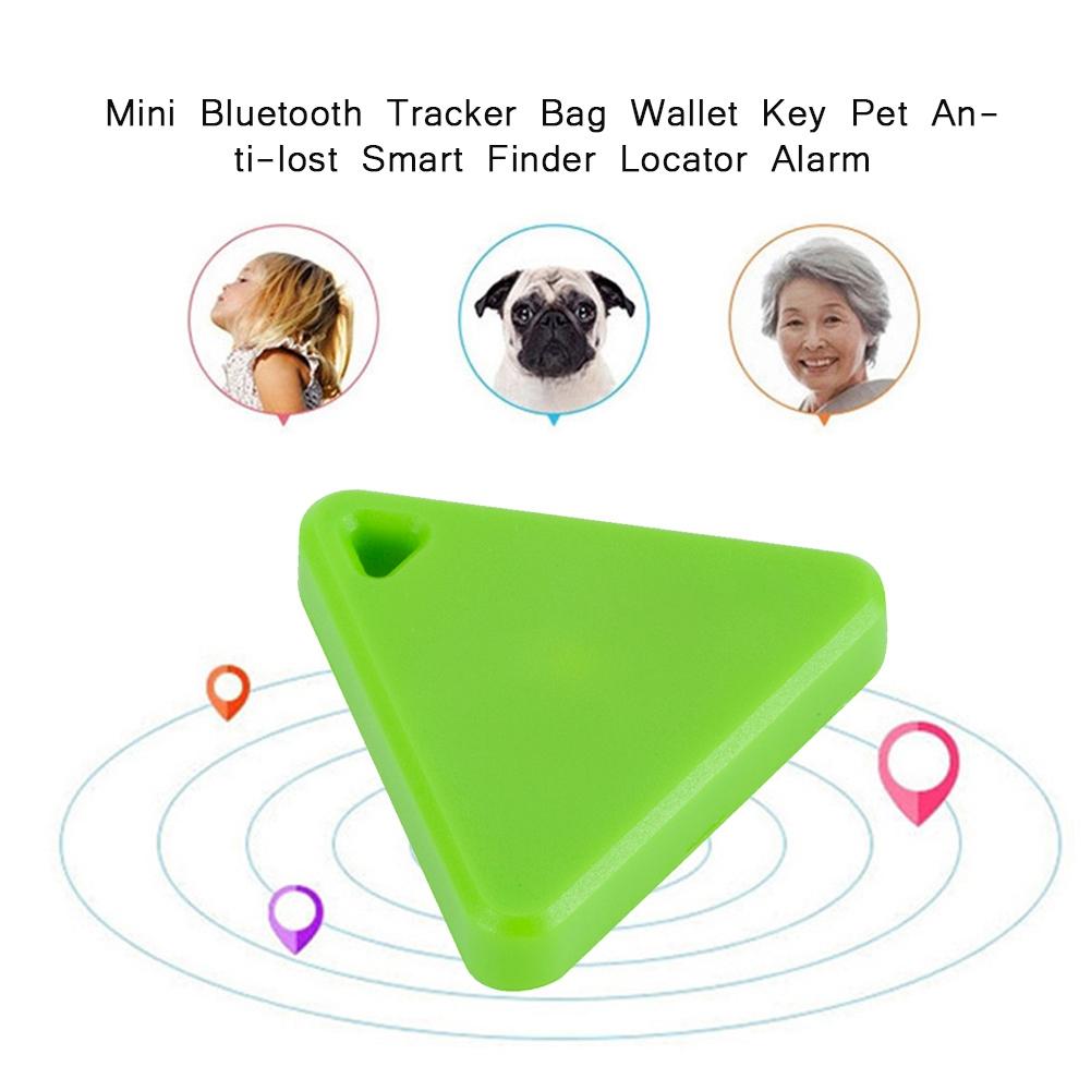Mini Bluetooth Tracker Bag Wallet Key Pet Anti Lost Smart Finder Locator Alarm(green)