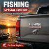 Metal Fishing Emblem Fishing Vehicle Emblem Fishing Themed Auto Badge  Vehicle Accessories