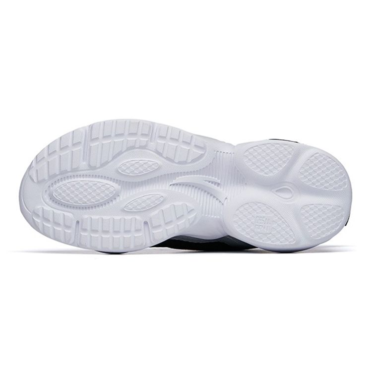 Anta Kids Comfortable Non-Slip Shock Absorbing Wear-Resistant Low-Top Running Shoes Kids sneaker Silver Black 312225503-1