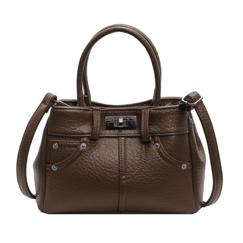 Модные женские сумки офисные сумки сумки через плечо кофейный 1980₽