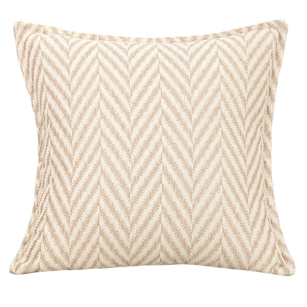 Retro Fischgräten Chenille Jacquard Kissenbezug Kissen Wohnzimmer Sofa Dekoration Kissenhülle Kopfteil Kissenbezüge