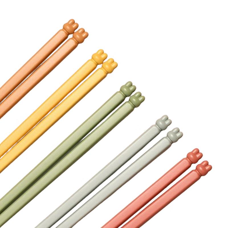 

Kangbach Lucky Rabbit Alloy Chopsticks - 5 Pairs