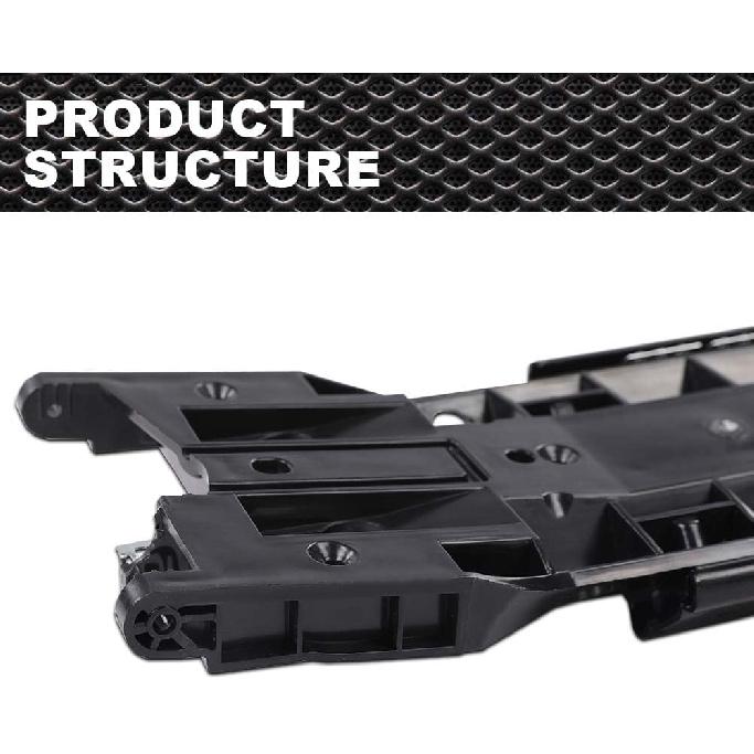 CNNELL New Black Center Console Lid Armrest Sliding Mechanism Compatible with Honda Civic 2006-2011