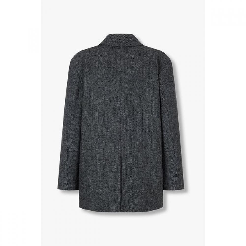 Studio Tomboy Herringbone Wool Blend Jacket 9175412982