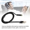 3.5mm Female to 3.5mm Dual Male Audio Extension Cable Headphone Splitter Mic Earphone Adapter