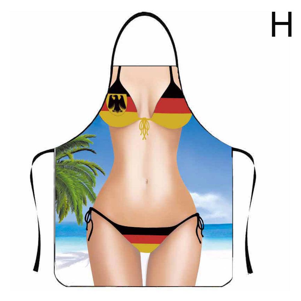 

Funny Sexy Apron Cooking Apron Kitchen Baking For Woman And Man Dinner BBQ Party Cartoon Delantal Cocina
