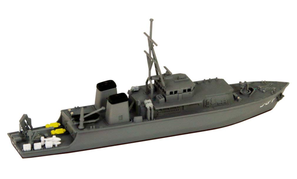 Pit Road Skywave Series Japan Maritime Force Destroyer Takanami with Female Officer Plastic Model J65F 1/700 Self-Defense DD-110 Figure,
