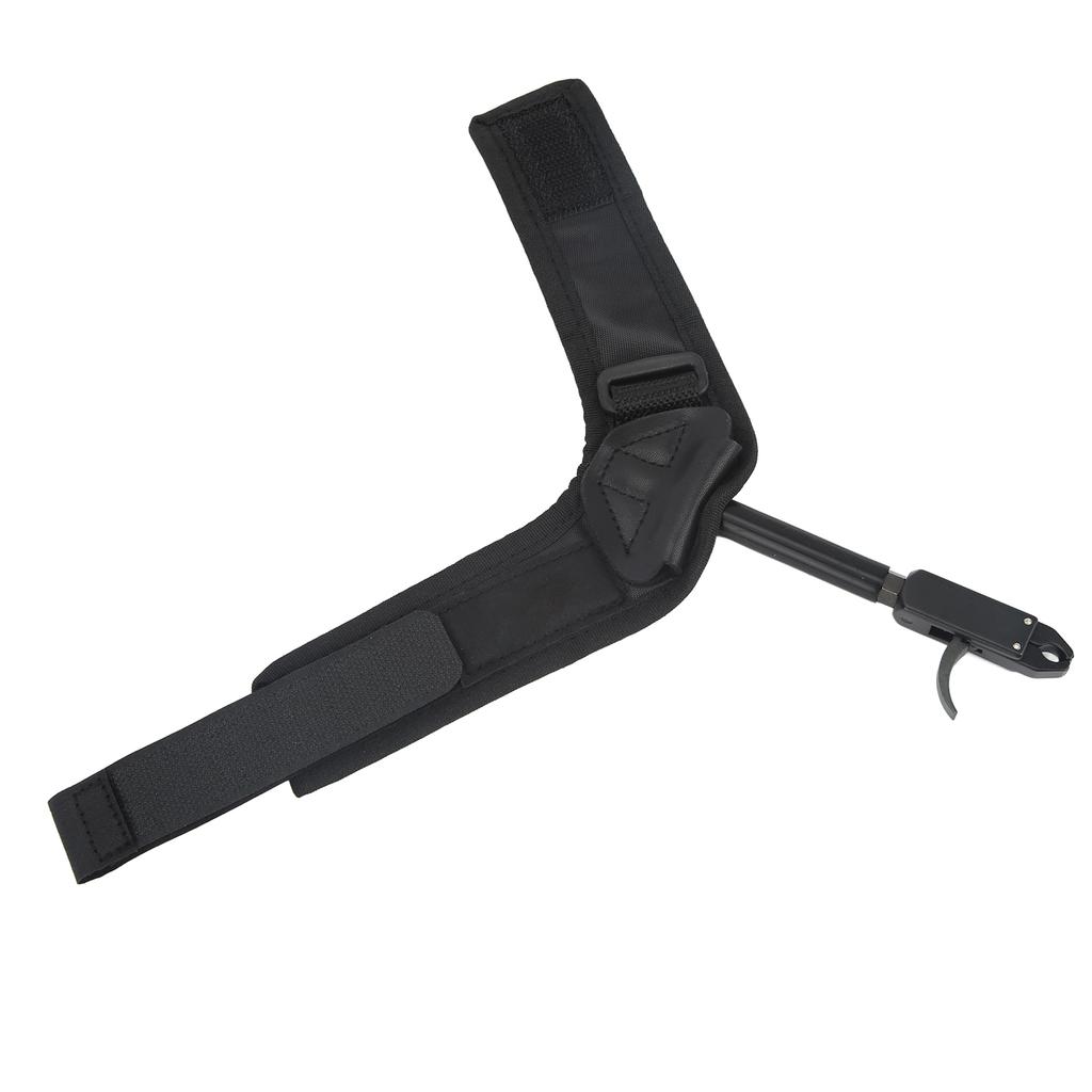 Bow Caliper Release Aid Aluminum Alloy Neoprene Wrist Strap Archery Accessories for Hunting