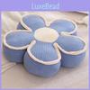 Plush Flower Cozy Cushion With Spliced Design Pillows For Sofa Bed Lounge Use