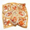 70x70cm Nylon Square Scarf Women Vintage Print Lightweight Accessory Office Casual Hair Styling