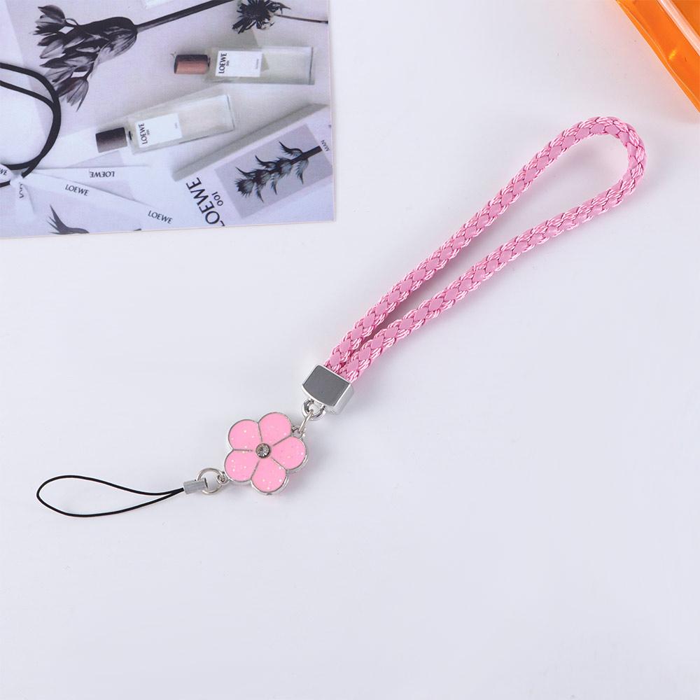 Flower Hang Rope Hanging Cord Mobile Phone Lanyard Keychain Cell Phone Lanyard Mobile Phone Strap
