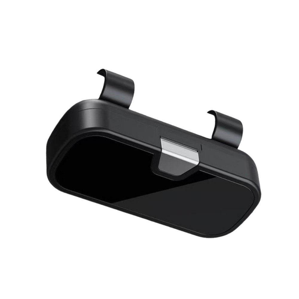 Press Switch Car Sunglasses Holder Shock-proof Sun Visor Glasses Holder  Sun Protection