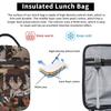 Bungou Stray Anime Collage Insulated Lunch Bag for Women Children Leakproof Food Boxes Thermal Lunch Box Tote
