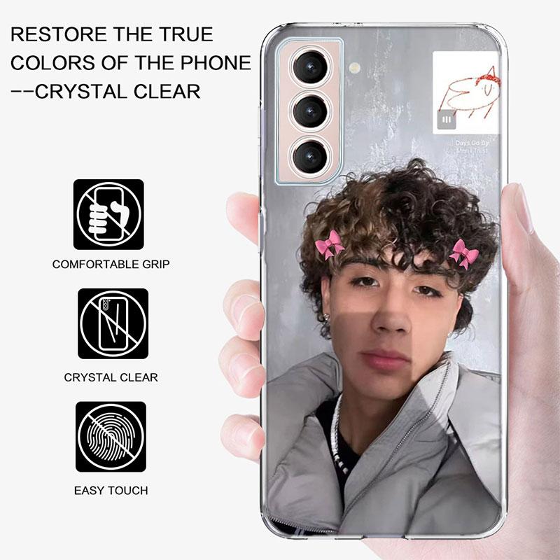 DannyLux American Singer Phone Case For Samsung Galaxy S25 Edge S24 S23 FE S21 S20 S10 Plus S22 S26 Ultra Cover Clear Cases TPU