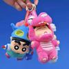TOPTOY Crayon Shin-chan Seria Imprezowa Przebieranka Pluszowa Lalka z Winylową Twarzą Blind Box Uroczy Wisiorek Figurki Anime Lalka Tajemnicze Pudełko