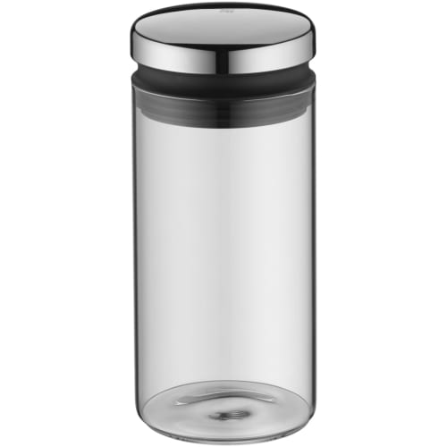 

WMF (W0661616040) Stainless Steel Airtight Glass Food Storage Container for Coffee Beans, Pasta, and Condiments