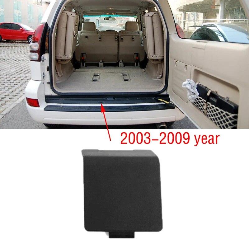 For Toyota Land Cruiser Prado LC120 LC150 2003- Rear Bumper Spare Wheel Lifting Jack Trunk Pedal Screw Hole Cover Cap Lid