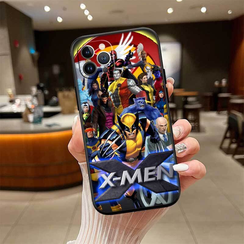 X-Men Shockproof Phone Case for iPhone 6 6s 7 8 11 12 13 14 15 16 17 16E XS Pro Max XR X SE Air