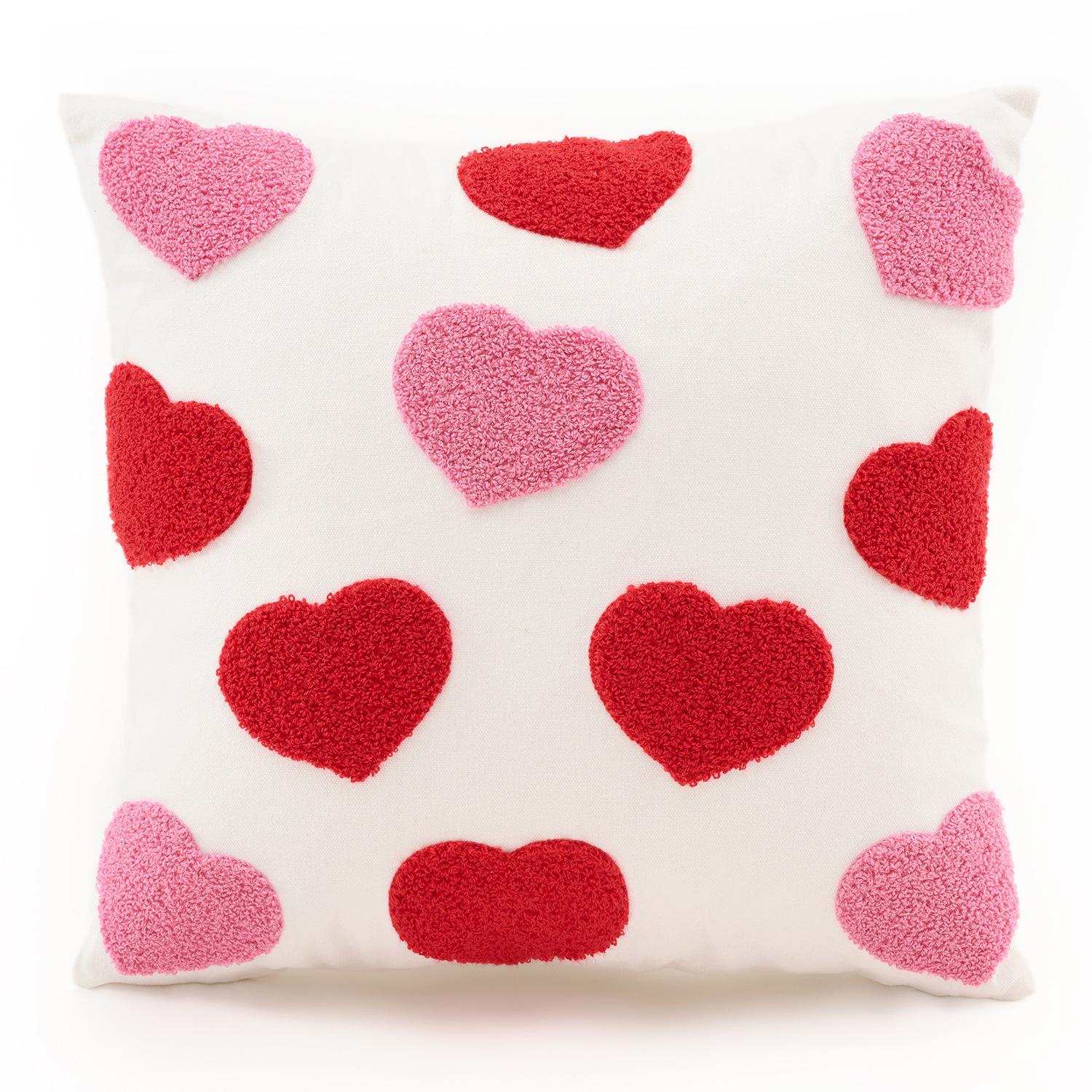

Nordic Valentine s Day Heart-Shaped Pillowcase Cojines Living Room Sofa Decor Throw Cushion Cover Headboard Pillowcases 45x45cm 45x45cm