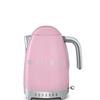 Smeg Cordless Kettle 1.7L 2400W Pink - Klf04pkeu