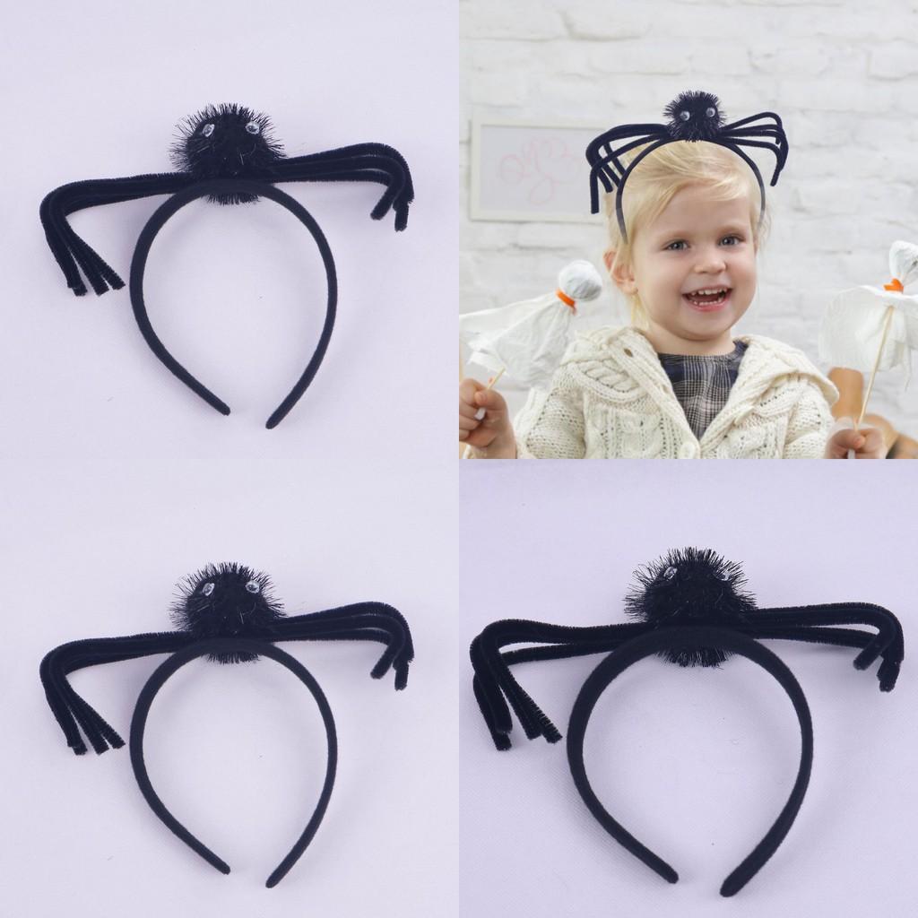 Spider Headpiece Halloween 3d Effect Child Festival Costume Supplies Accessory