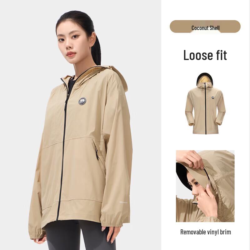 CAMEL Women s Panda Collaboration UV Protection Hoodie M