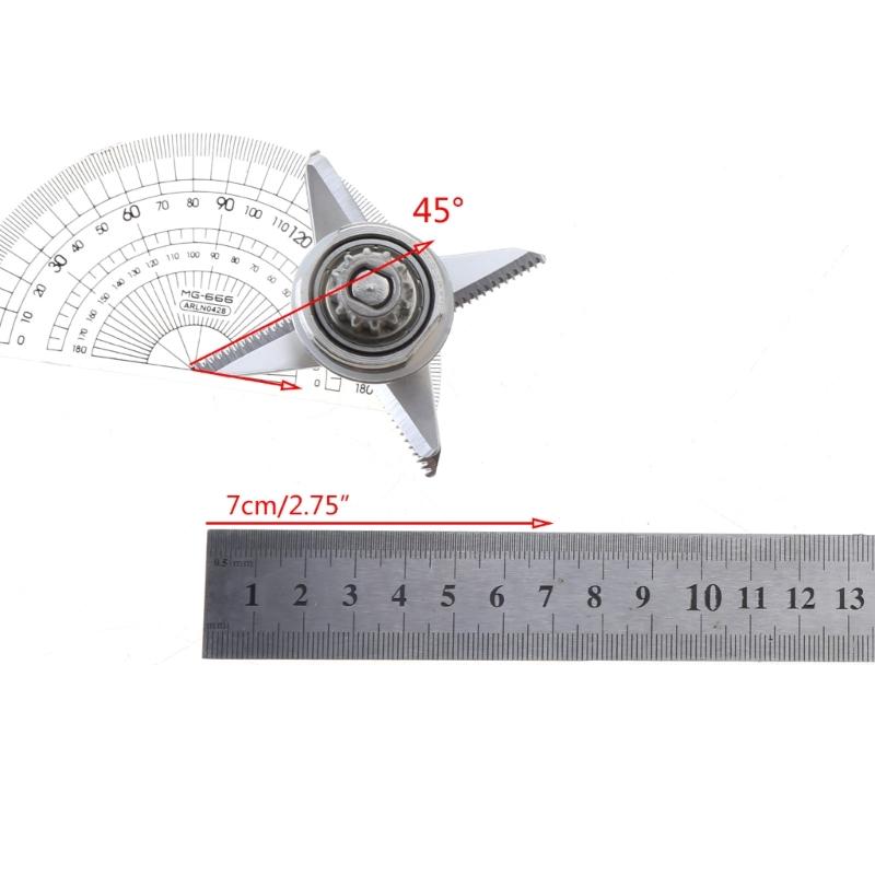 Stainless Steel Blender Blade Head Replacement Part Blender Head Kitchen Tool
