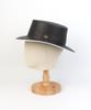 Yunibeosyeolkemiseuteuli Edge Taping Black Simple Panama Hat Panama Hat