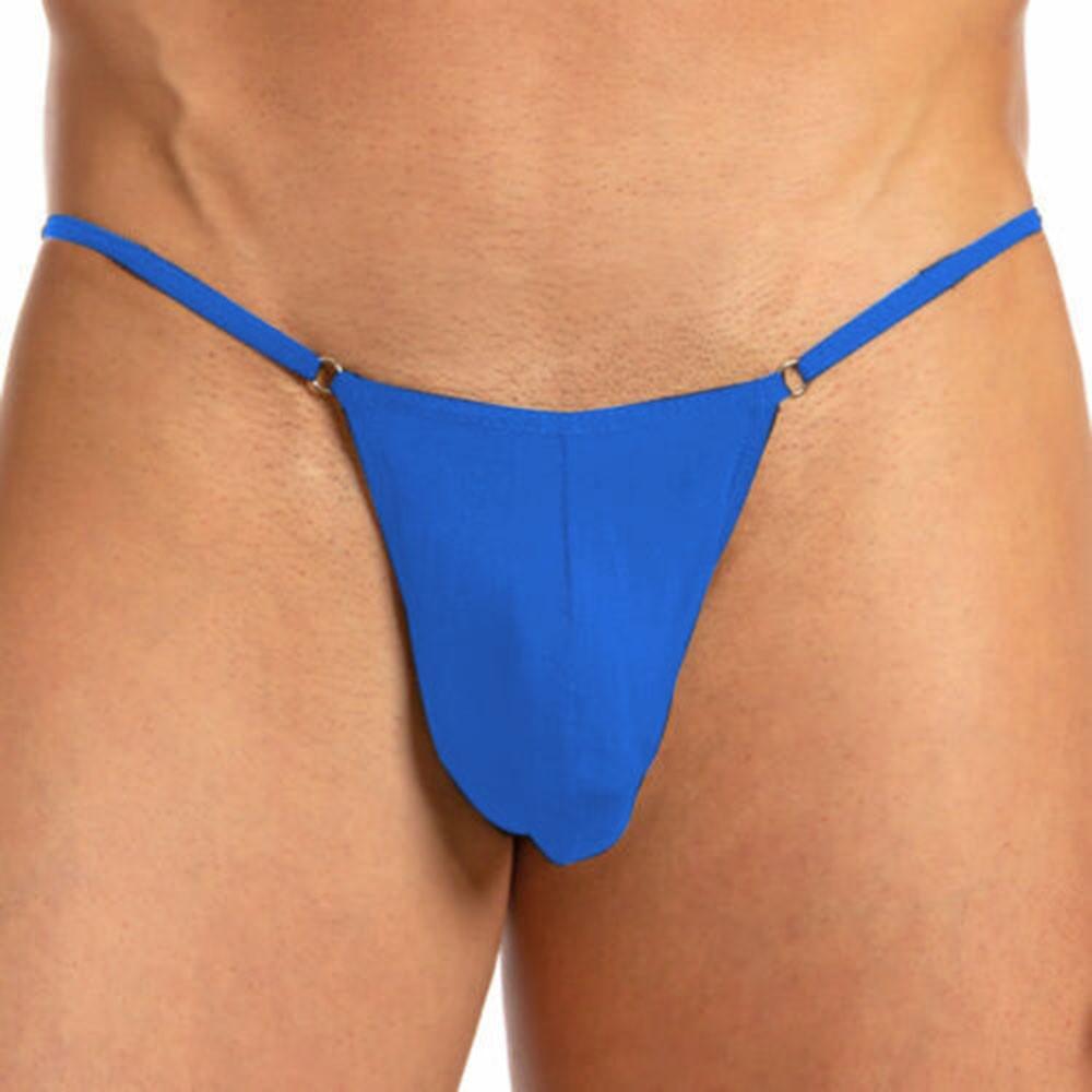 Sexy Mens Back Bikini Underpants Soft Pouch Enhancing G String Underwear