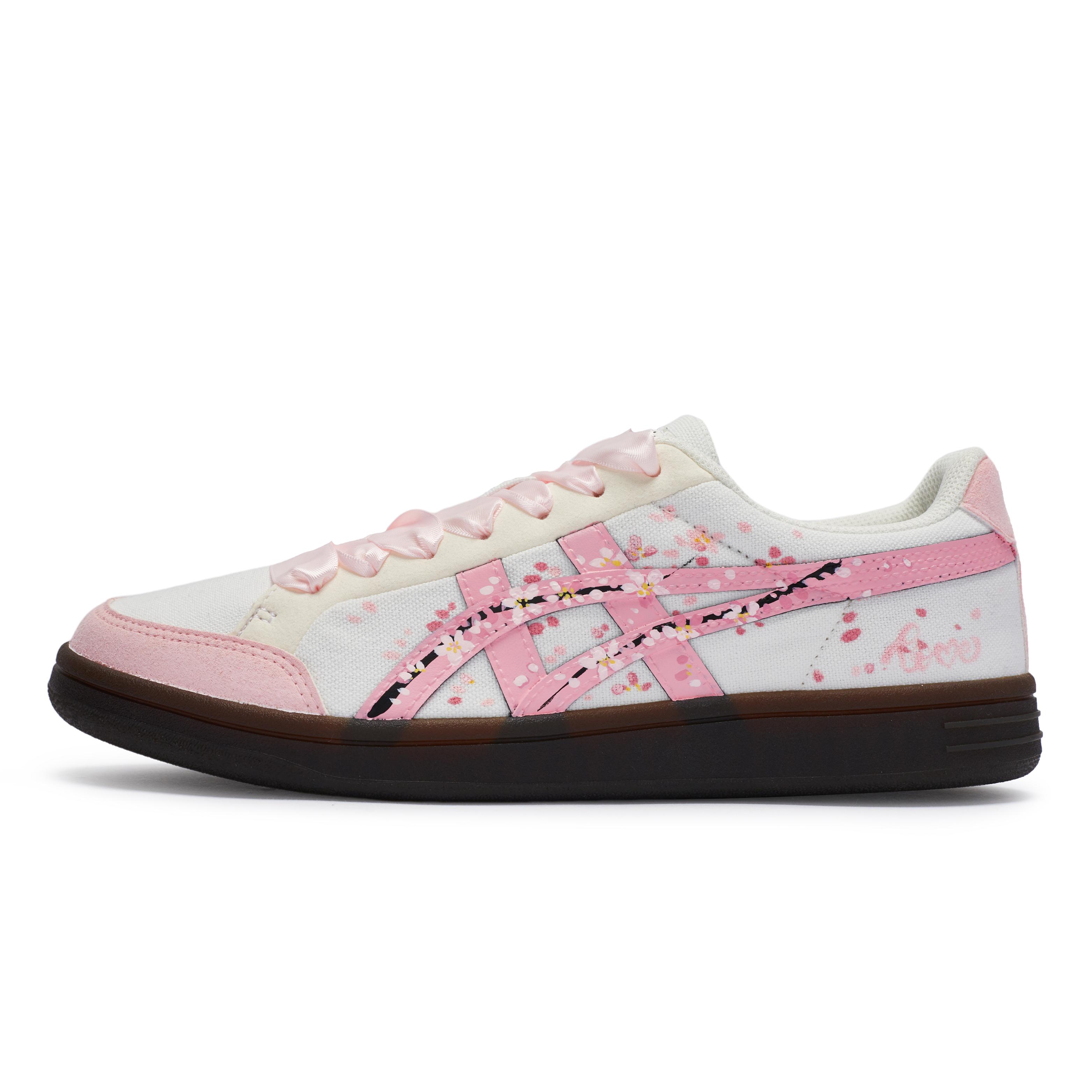 

Onitsuka Tiger Advanti 811 Manufacturing, Sakurajima Girlish Sweet Style Low top Skateboard Shoes Unisex White Pink 1183B799-101(Team80-) 41.5