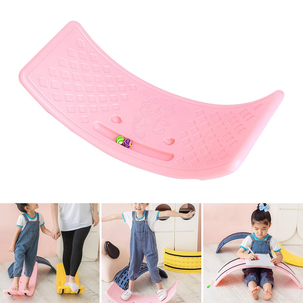 Indoor Balance Board Kids Wobble Board Toy Develop Coordination Skills Toy for Kid Educational Improve Stability Toy