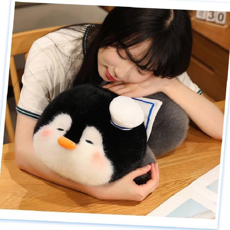 Penguin Navy Plush Toys Pp Cotton Stuffed Marine Animal Dolls Gift Kids For