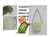 Retro Wrought Iron Wall-Mounted Hanging Flower Vase and Basket for Indoor/Outdoor Décor