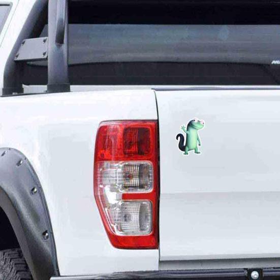 Aufkleber Niedlicher Gecko Vinyl Aufkleber Laptop Wasserflasche Autofenster