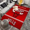 Red Bulls Basketball Area Rug Suitable for Indoor And Outdoor,Carpets for Kitchens, Homes, Offices, Living Rooms,Home Decor,Christmas Gift