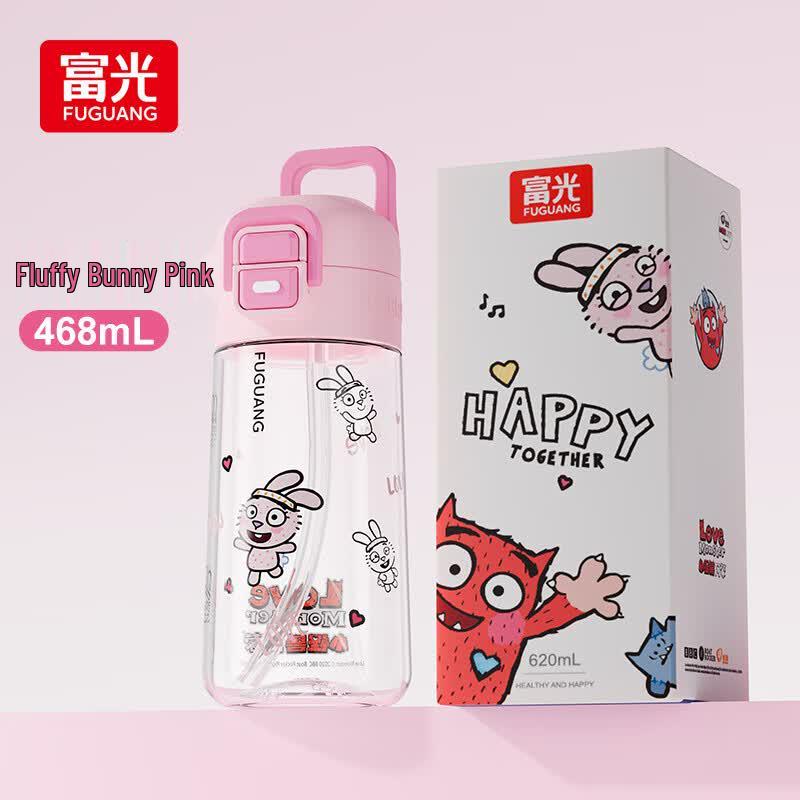 FGA Fuguang Dual-Drink Tritan Kids School Water Bottle