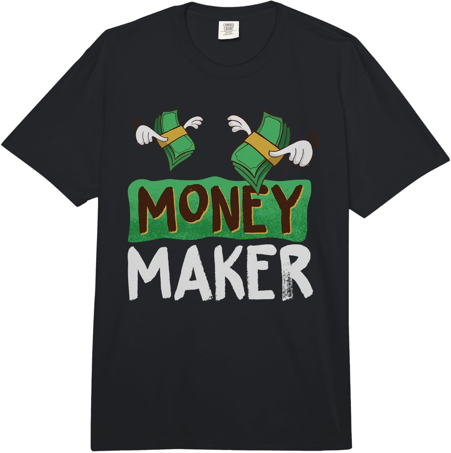 Classic Money Maker Rich Man Rules Dollars Business Gift Comfort Colors Adult Heavyweight Unisex T-Shirt S