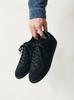 [The Nopi] Louis 5.5cm Height-Increasing German Army Sneakers All Black 25-0121