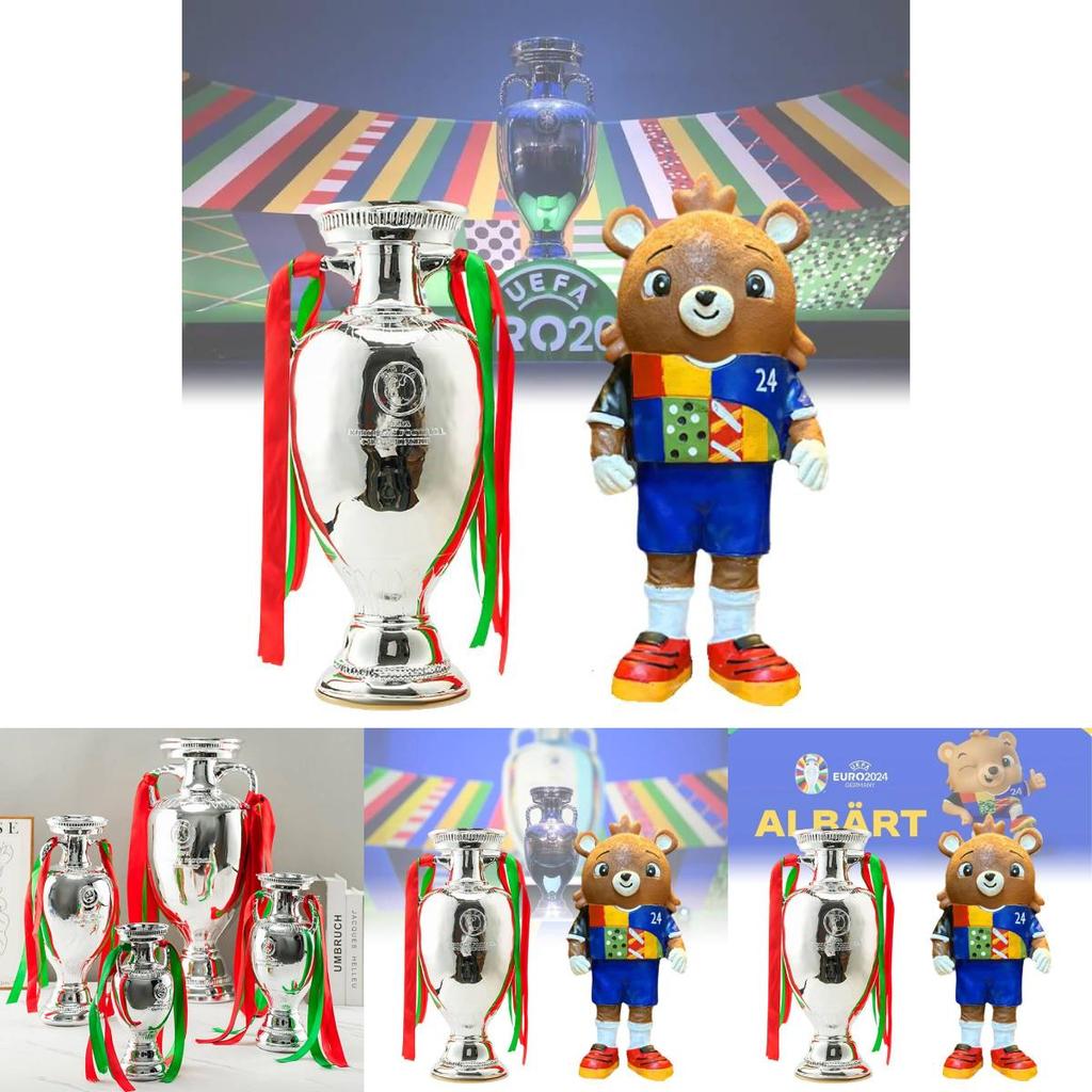 Elegant Resin Euro Cup Trophy Model Perfect For Football Fans And Collectors