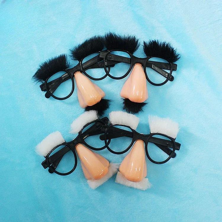 Funny Gifts Party Decoration False Mustache Sun Party Glasses Disguise Accessory Funny Glasses Sunglasses Party Fun Sunglasses