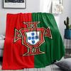 1 Peça Manta de Flanela com Estampa de Portugal Quente Confortável de Alta Qualidade Cobertor para Todas as Estações Perfeito para Presentes Decoração de Casa