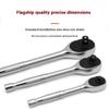 Professional 3 Size Ratcheting Socket Wrench Kit Featuring Bidirectional Levers Switching & Corrosion Resistant Coating