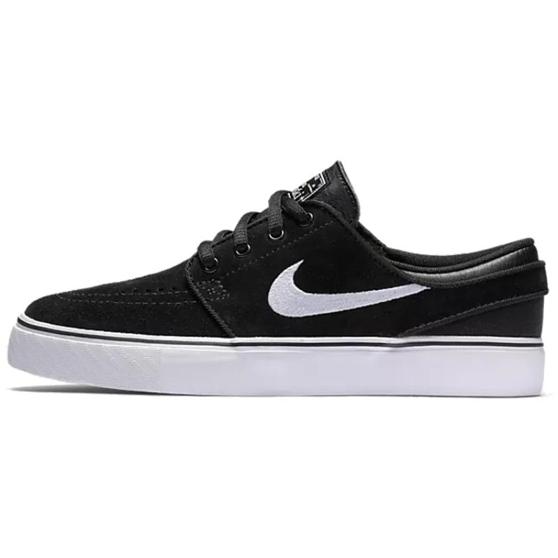 

Nike SB Stefan Janoski Низькі Дитячі Скейтбордингові Кросівки Чорно-Білі Підліткові Кросівки 525104-021 37.5