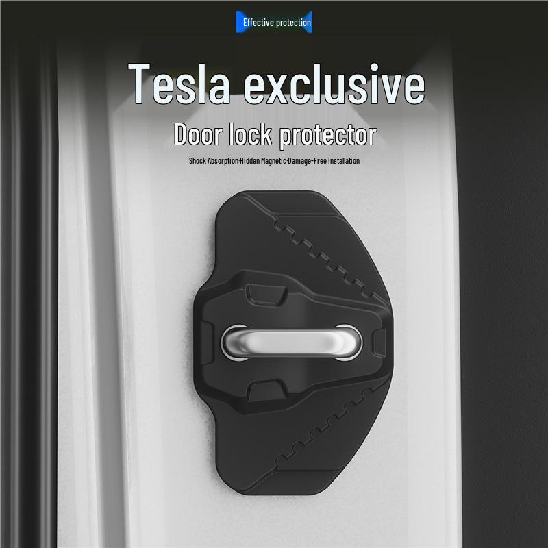 Tesla Model Y Door Lock Shock Absorbing Soundproof Pad