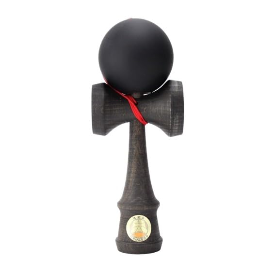 Yamagata Koubou OOZORA Kendama, JKA-Certified Competition Model (Street Black)