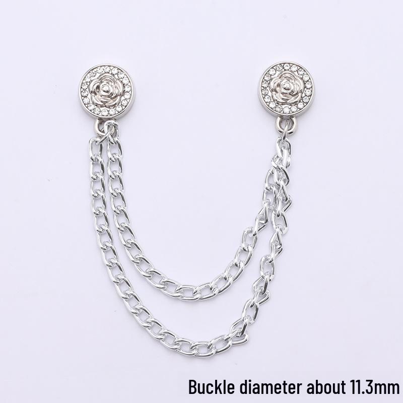 Cleme magnetice pentru manșete: Scurtători de pantaloni anti-ștergere