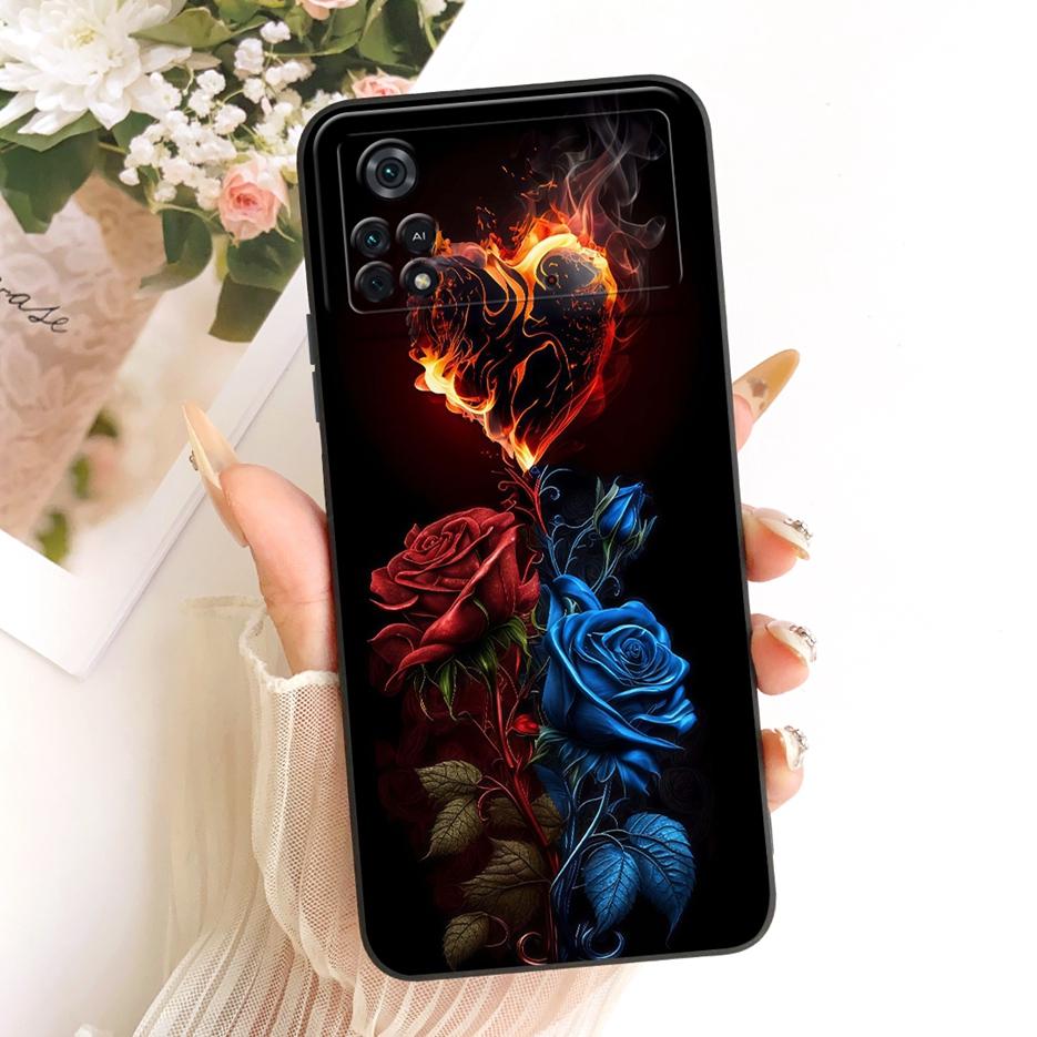 For Xiaomi Poco M4 Pro 4G Case Cool Owl Dragon Painted Cover Soft Silicone Phone Case For Xiaomi Poco X4 Pro PocoM4 Pro 5G Shell